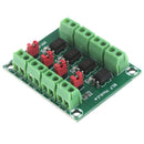 PC817 4-Channel Optocoupler Isolation Module Voltage Converter Module Z JR