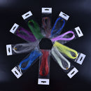 200Pcs Crystal Flash Fly tying material Krystal Fishing Lure Tying Making LJ