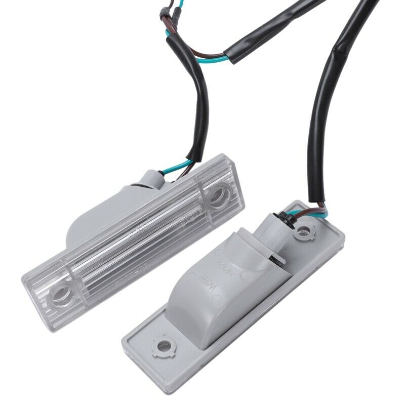 1X(Rear Back License Plate Light With Trunk Switch Button For Cruze Chevrol