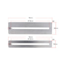 Guitar fret Repairing Tool Set Stainless Steel Protector shims&Sanding Polish.M&