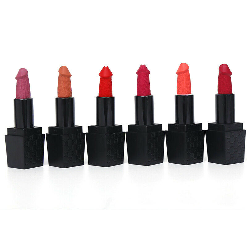 6 Colors/Set Sexy Mushroom Lipstick Waterproof Matte Long Lasting