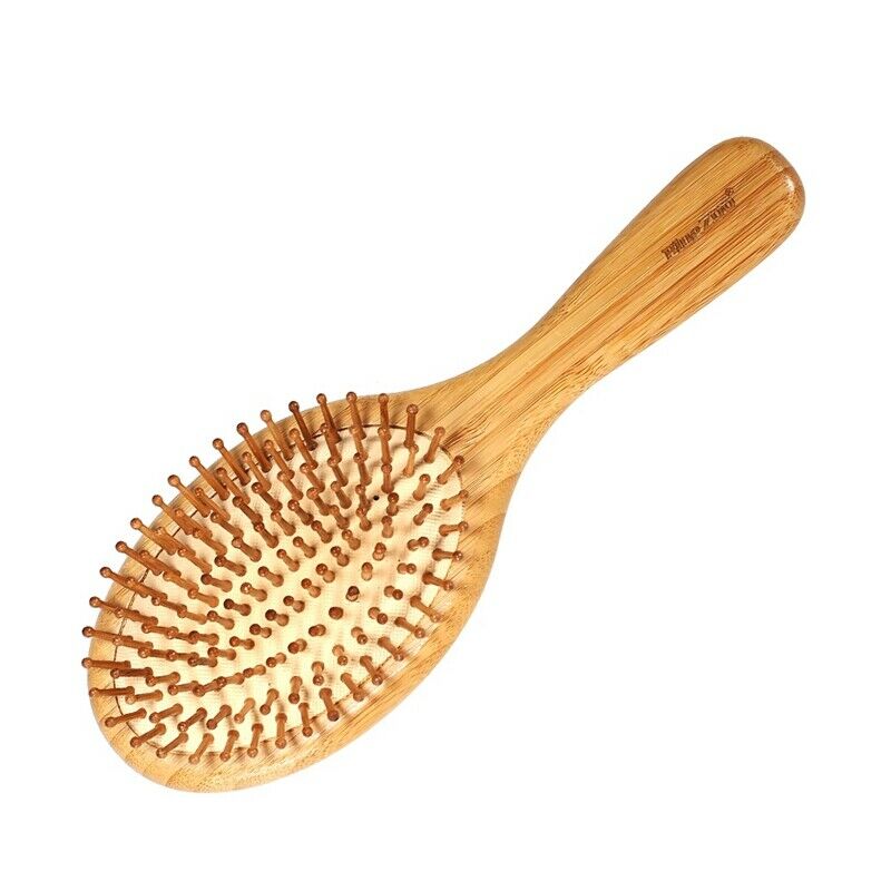 Bluezoo Hair Comb Bamboo Airbag Massage Comb Carbonized Solid Wood Bamboo C K5G8
