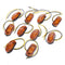10 2 LED Amber Side Marker Light Clearance Lamp fit for Trailer Truck Boat Lorry