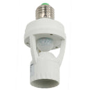 Socket E27 Converter Adapter 110-240V Lamp Base w/PIR Motion Sensor Bulb Switch