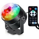 Sound Activated Strobe Disco Light Self-Propelled LED RGB Stage Lamp (EU) A