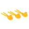 3in1 Duck Shape Snowball Clip Ball Maker Snow Mold Outdoor Sports Yellow