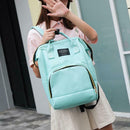 Women Mummy Maternity Travel Backpacks Baby Nursing Handbags (Light Blue) A