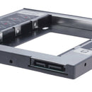 Aluminum Universal SATA 2nd HDD SSD 9.5mm Hard Drive Caddy Adapter for Laptop PC