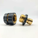 1 Pair Garden Hose Connector Quick Connect Fitting Pipe 3/4 Hose-pipe jo FAX