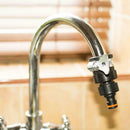 Kitchen Mixer Tap To Garden Hose Pipe Connector Adapter Universal Joint