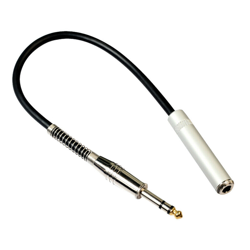 1/4 6.35mm Audio Cable Adapter Male to Female for Amplifier Earphone Headset