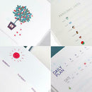 2020 Weekly Monthly Journal Planner Diary School Study Work Year Notebook