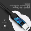 Micro-To USB Auto Disconnect Cable Smart Power-Off Charge 2.4A Fast for Xia S8U8