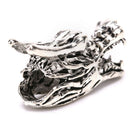 5pcs/set Dreadlocks Braid Tube Rings Dragon Head Loose Beads Hair Ring Jewe BX