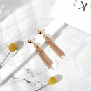 Simple Fashion Long Chain Tassel Drop Earrings Party Super Long Dangle Earr