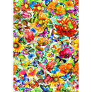 5D DIY Full Drill Diamond Painting Colorful Flower Butterfly Cross Stitch