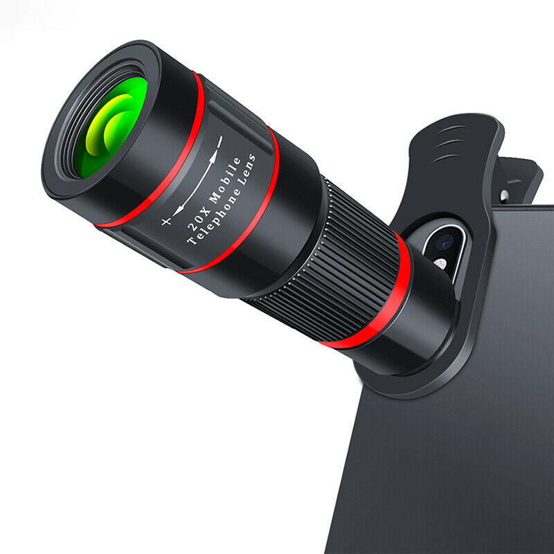 20X Zoom Telephoto Lens 4K HD Monocular Telescope Phone Camera Lens- OZ