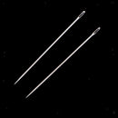 4Pcs DIY Patterned Cross Stitch Kit Material w/ Cloth Bamboo Hoop Needles Tools