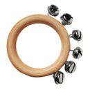 Children's Wooden Rattle Safety and Environmental Protection Children's Mus X4N8
