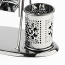 Swing Man & Instruments Design Metal Pen Holder Pencil Pot Table Organizers