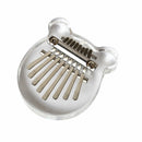 Crystal Clear 8 Keys Kalimba Musical Instrument Acrylic Thumb Piano (Bear)