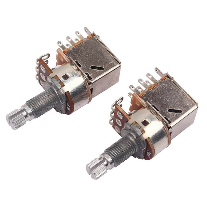 A1M B1M Push Pull Shaft 18mm Guitar Pot Potentiometer for Tone Volumn Switch