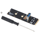 1Set NGFF M.2 to USB 3.0 Transfer Card Adapter For PCI-E 1x to 16x Riser BX FT