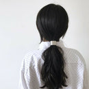 2 Pcs Elastic Hair Rubber Ponytail  For Women Girl