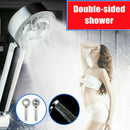 3 Mode Double-sided Shower Head Energy Water Saving X7T3 Shower Mist Head H8E8