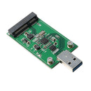 mSATA SSD to USB3.0 Port Converter Adapter Card External Converter for Computer
