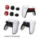 6x Silicone Analog Thumb Stick Cover for Sony PS5 Anti-Slip Grips Cap Cases