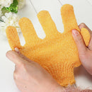 5PCS  Exfoliating Shower Skin Care Back Body Scrub Cleaning  Bath Gloves JS