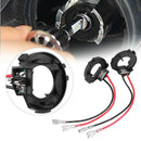 2Pcs H7 LED Headlight Bulb Adapter Retainer Holder For Golf MK7 MK6 Je VHI