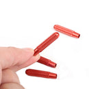 4pcs Aluminum Alloy Door Lock Knobs Pull Pins for Mercedes Benz A B E GLA CLA ML