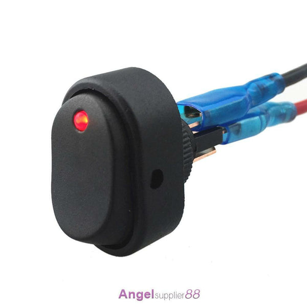 4Pcs 12V 30Amp 30A Heavy Duty LED OFF/ON Rocker Switch Car Boat Marine