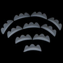 5Pairs Crown Eyelash Silicon Pad Perming Lash Silicon Patches Permanent Wave  3C