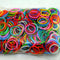 600x Pastel Elastic Rubber Bands For Hair Pony Braids Braiding Plaits Small Band