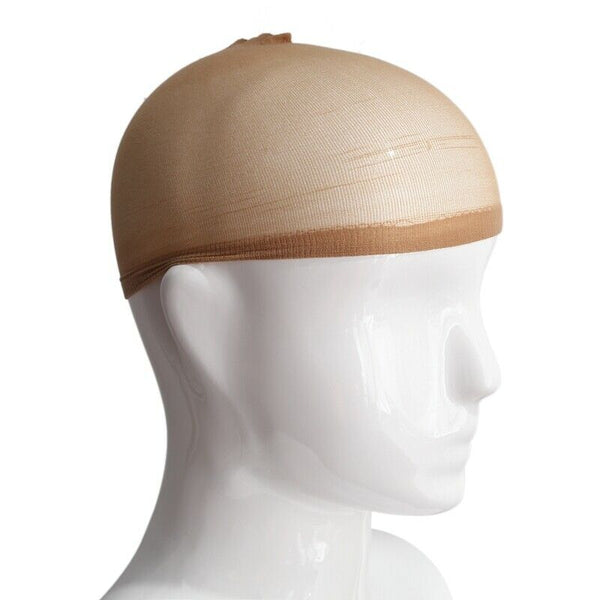 Wig cap unisex smooth wig hairnet cap Snood - 2 pieces (skin color) P4N9