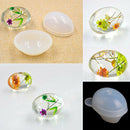3Pcs Ball Quail Egg Shape Jewelry Making Silicone Molds Mold, for Polymer C F5T6