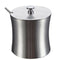 Stainless Steel Sugar Salt Bowl With Lid And Sugar Spoon For Home G4U5