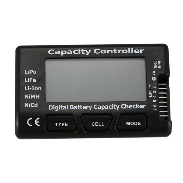 2.1" RC Cell Meter-7 Digital Battery Capacity Checker/Controller for NiCd / J1Q6