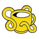 Candy Color Brooch Coffee Cup Badge Jacket Shirts Ornament Gift (Style 1) A