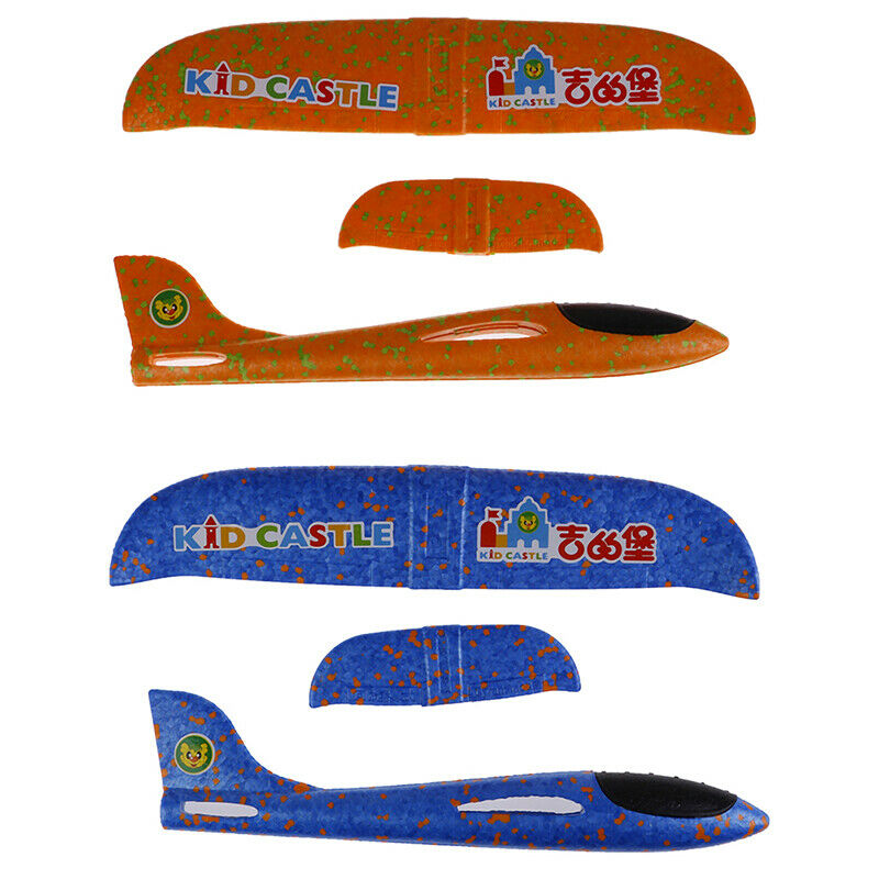 34cm DIY Hand Throw Flying Glider Planes Toys For Children Foam Aeroplane Mod-OZ