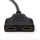 HDMI 2 in 1 Hub Splitter Cable Splitter Adapter Full HD 1080P F8K9 V8M7 U7F8