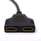HDMI 2 in 1 Hub Splitter Cable Splitter Adapter Full HD 1080P F8K9 V8M7 U7F8