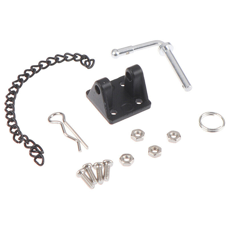 RC Car Metal Tow Shackle Trailer Hook For 1/10 RC Crawler Axial SCX10 90046JR