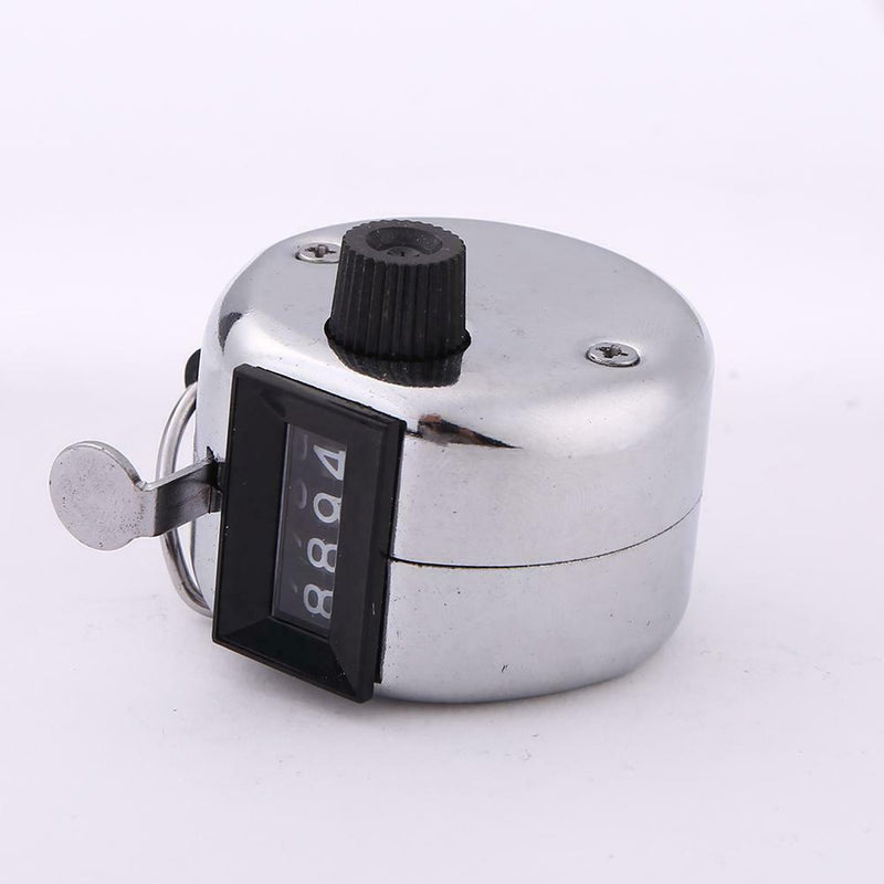 4 Digit Number Handheld Tally Counter Digital Golf Clicker Training Counter A