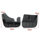 4Pcs Car Front Rear Wheel Fenders Splash Guards Mud Flaps Mudguards for Sub E2X7