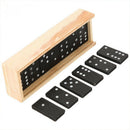 28Pcs/Set Wooden Domino Board Games Domino Toys Travel Funny Table Game Kid