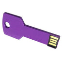 32GB USB2.0 Metal Key Flash Memory Stick Pen Drive Thumb Disk Purple